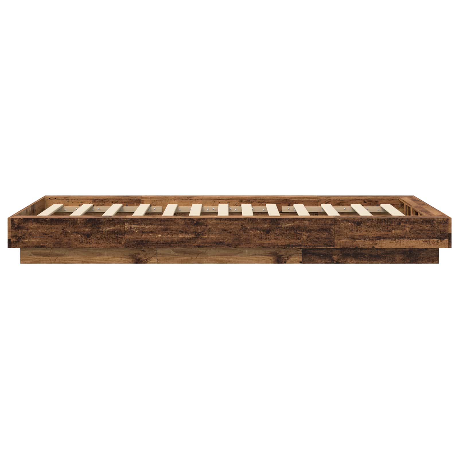 Grindų lovos rėmas Sendintos medienos 80 x 210 cm
