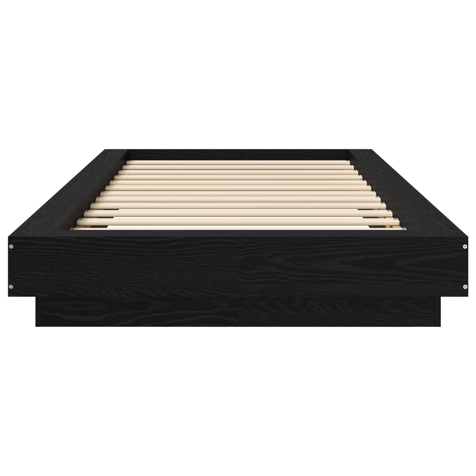 Grindų lovos rėmas Juodojo ąžuolo 80 x 210 cm Apdirbta mediena