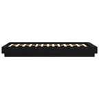 Grindų lovos rėmas Juodojo ąžuolo 80 x 210 cm Apdirbta mediena