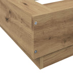 Grindų lovos rėmas Artisano ąžuolo 80 x 210 cm Apdirbta mediena