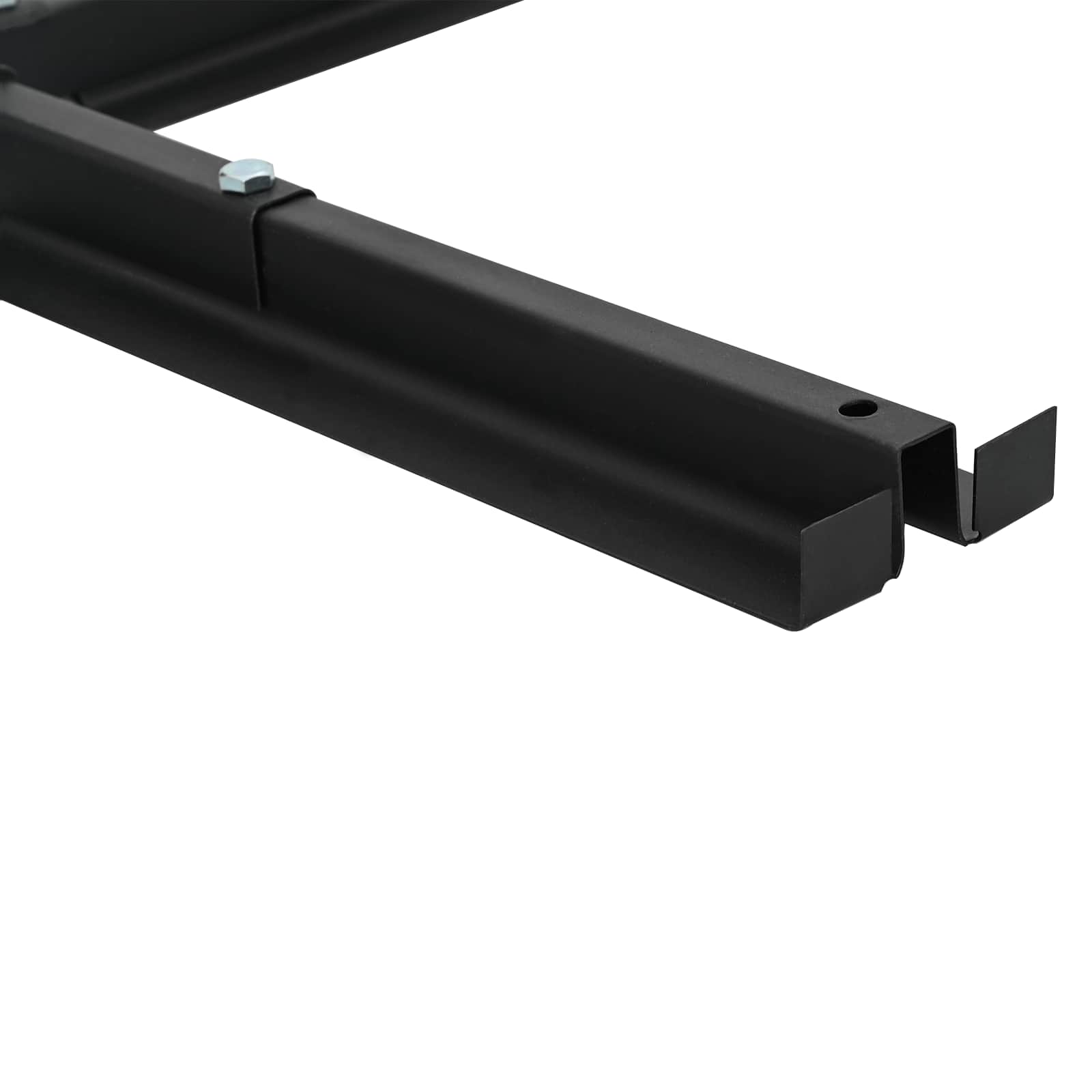 Skėtis pastatui su 25–50 mm stulpeliu Juodas