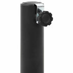 Skėtis pastatui su 25–50 mm stulpeliu Juodas