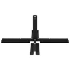 Skėtis pastatui su 25–50 mm stulpeliu Juodas