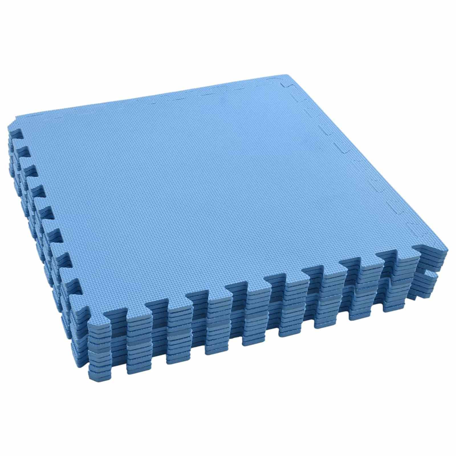 Baseino grindų kilimas 12 pcs Mėlyna 4,32 ㎡ EVA puta