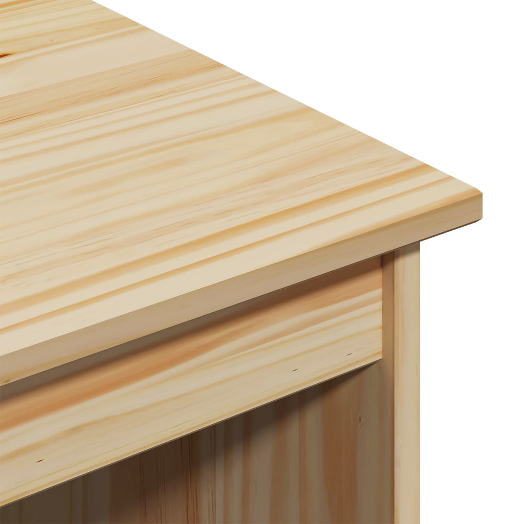 Rašomasis stalas ir riedantis kabinetas MOSS 2 pcs Ruda