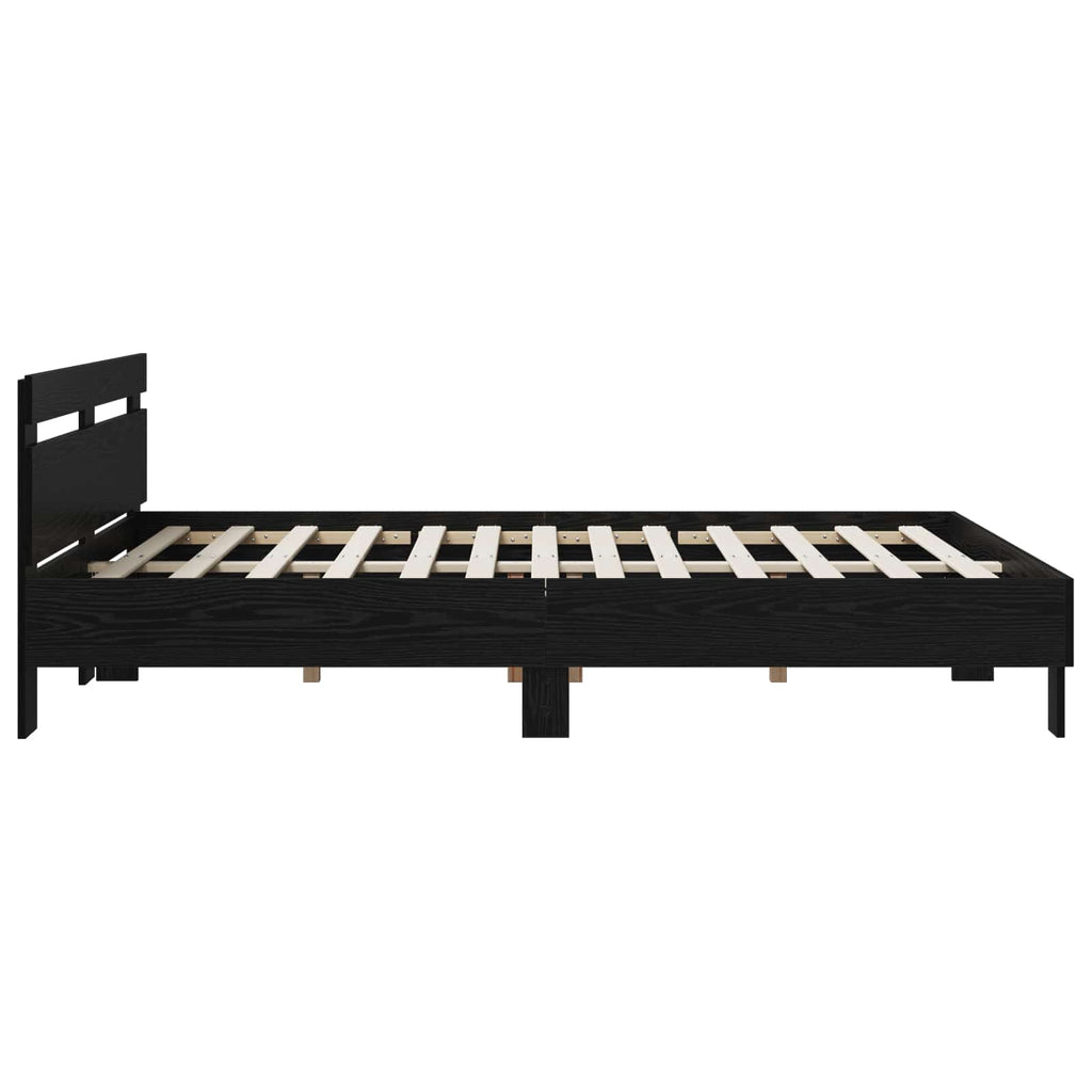 Lovos rėmas Juodojo ąžuolo 140 x 190 cm Apdirbta mediena