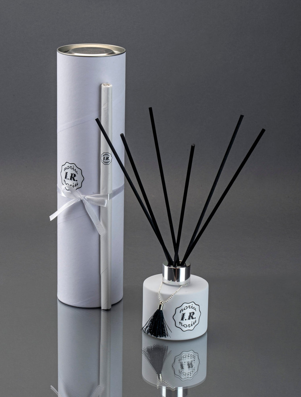 „Noriu ir noriu” namų kvapas su lazdelėmis, baltas - matinis