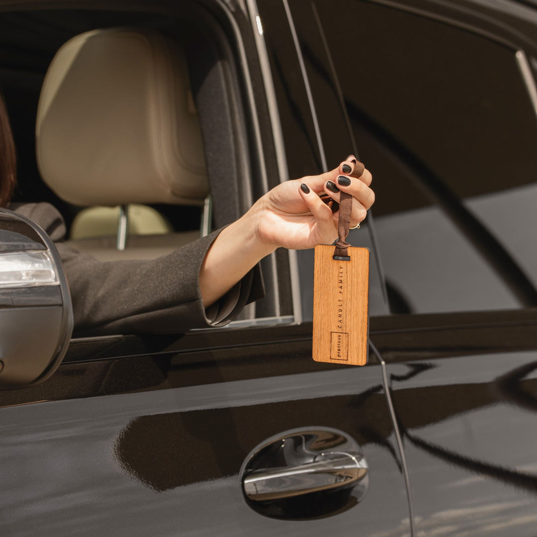 Kabinamas ąžuolo lukšto automobilio gaiviklis, Candle Family