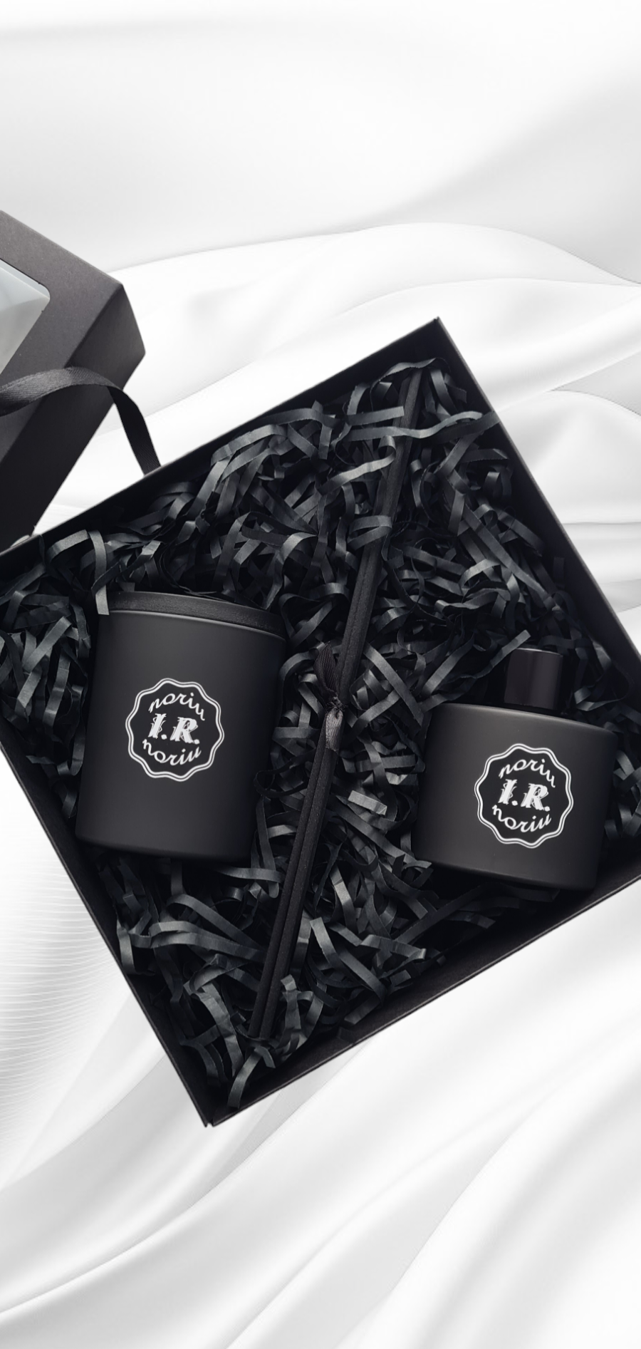 „Noriu ir noriu” dovanų rinkinukas Nr. 12 (namų kvapas, žvakė)