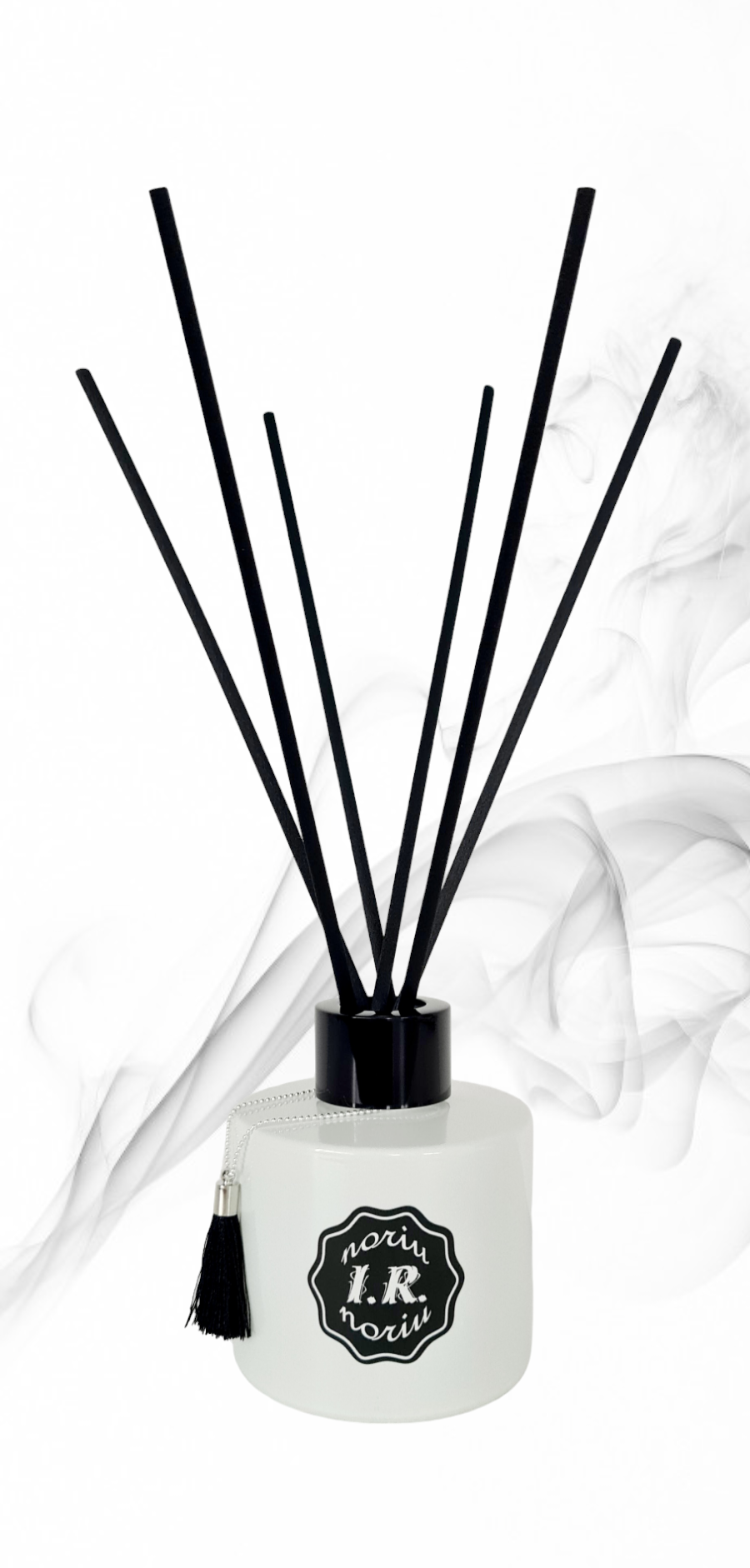 „Noriu ir noriu” namų kvapas su lazdelėmis, baltas