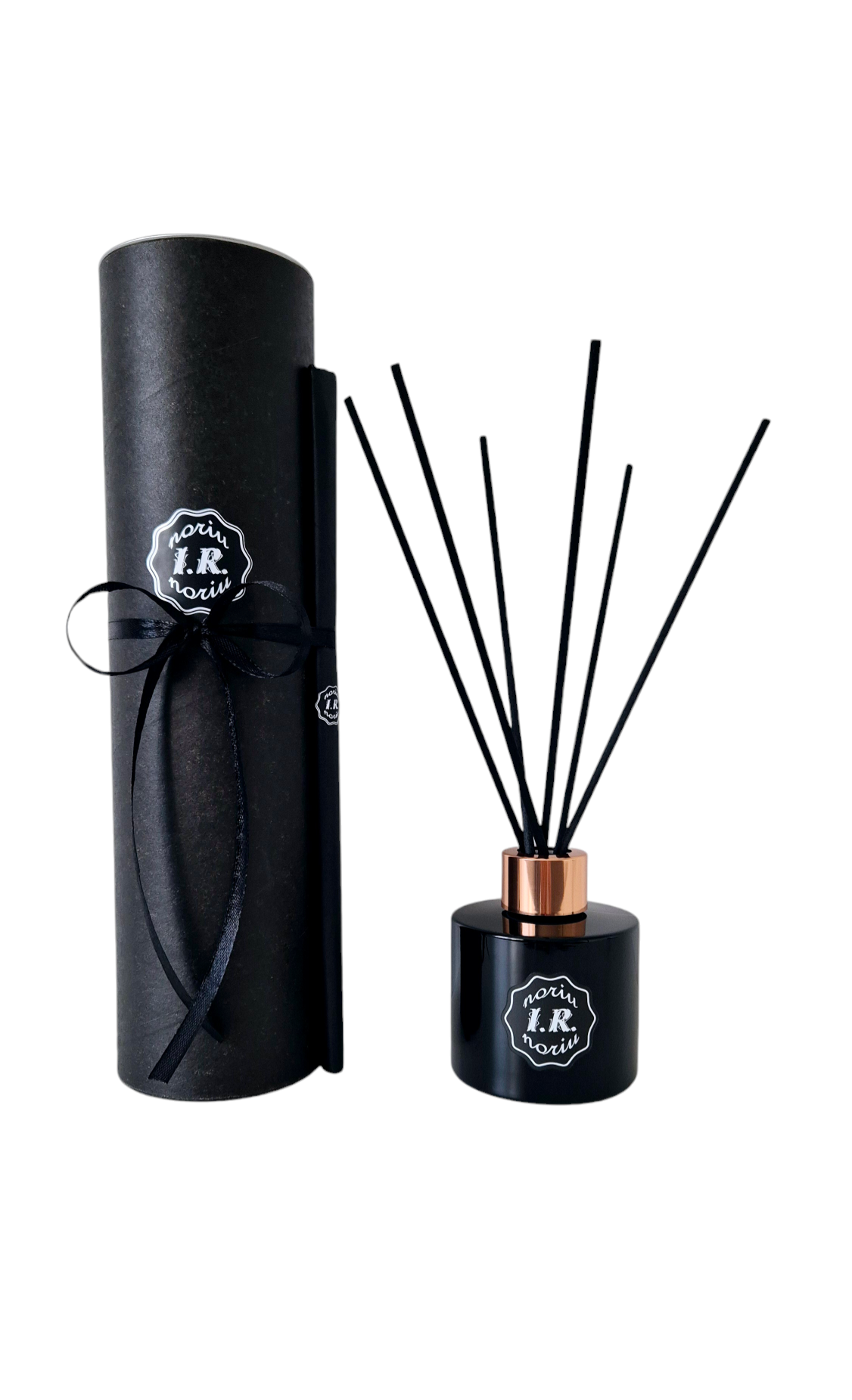 „Noriu ir noriu” namų kvapas su lazdelėmis, juodas