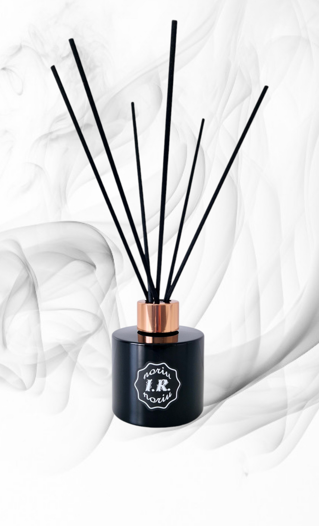 „Noriu ir noriu” namų kvapas su lazdelėmis, juodas