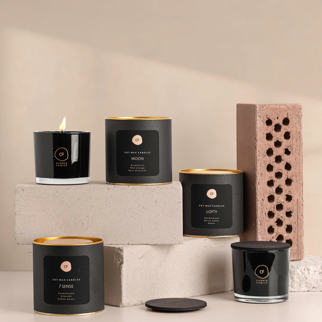 Sojų vaško žvakė