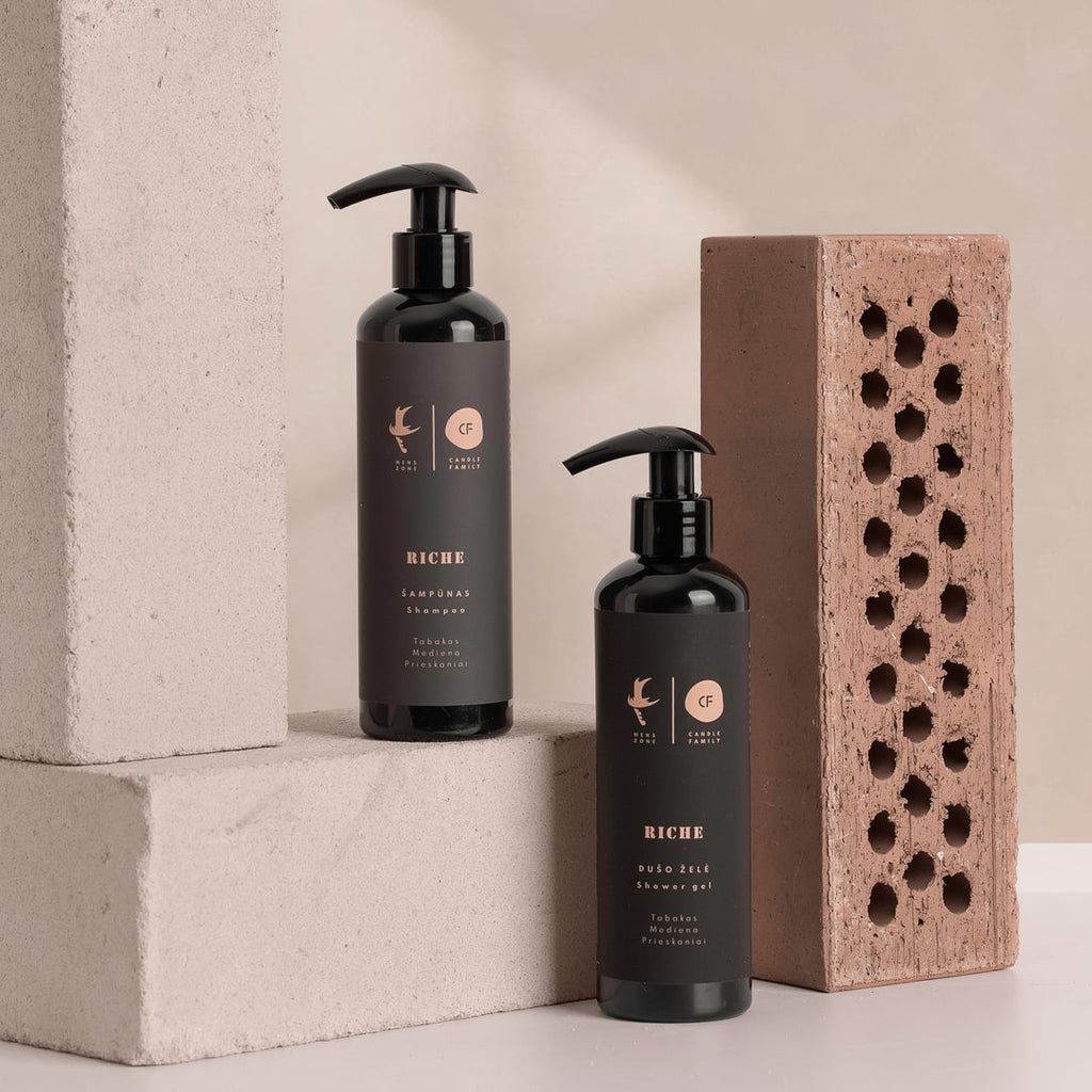 Candle Family, Šampūno ir dušo gelio rinkinys vyrams