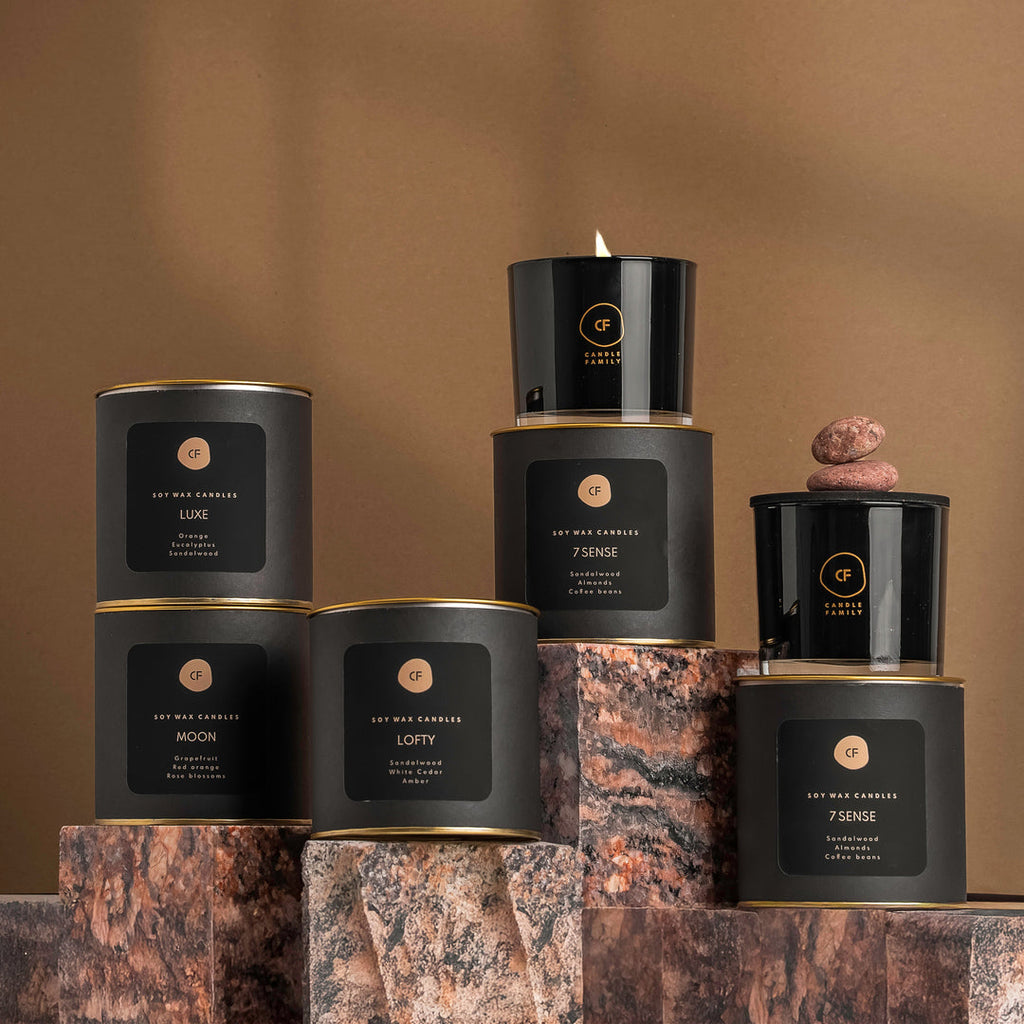 Sojų vaško žvakė